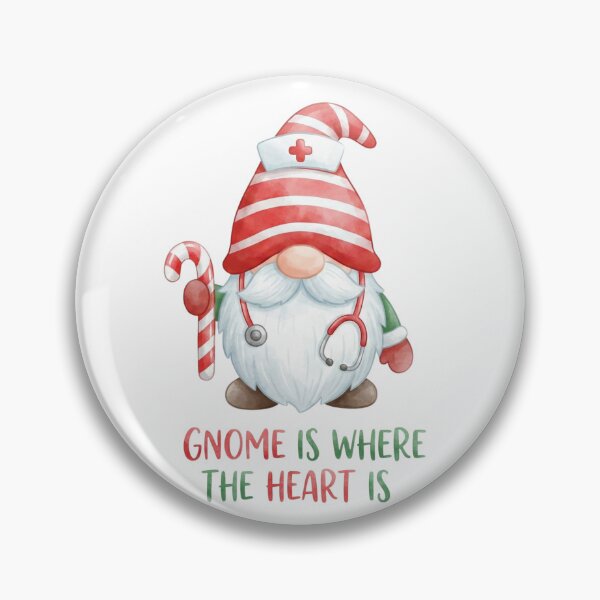 Item preview, Cute Nurse Christmas Gnome - Medical Holiday Gift designed and sold by BKPrintDesing.