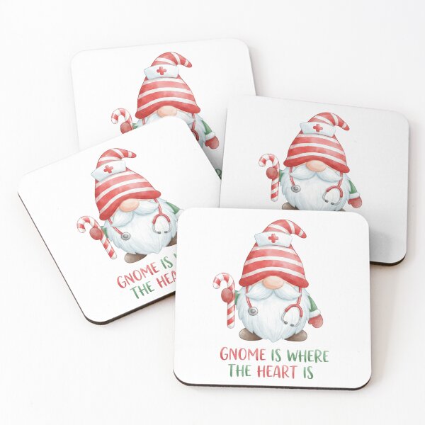 Item preview, Cute Nurse Christmas Gnome - Medical Holiday Gift designed and sold by BKPrintDesing.
