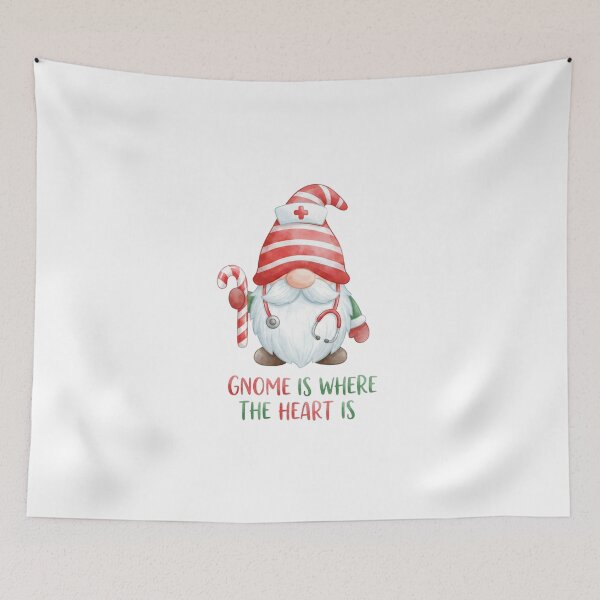 Item preview, Cute Nurse Christmas Gnome - Medical Holiday Gift designed and sold by BKPrintDesing.