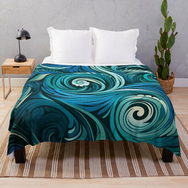 Item preview, New Zealand Māori Paua Pattern Koru Design 654 designed and sold by GrinGalore.