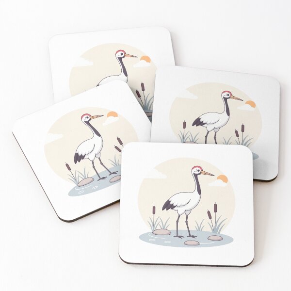 Item preview, Japanese Crane in Nature designed and sold by Azrora.