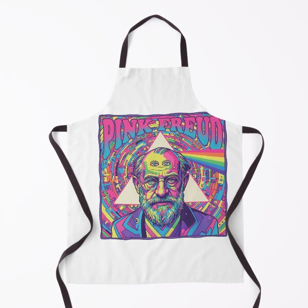 Item preview, Pink Freud – Minimal Contemporary Pun Art | Psychology & Music Parody Design designed and sold by OzzFrequency.