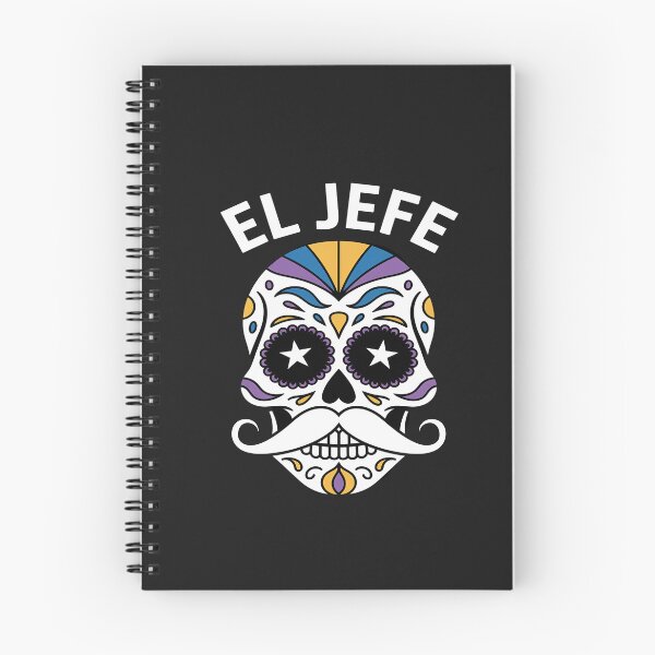 Item preview, El Jefe Shirt Men Mexican Boss Sugar Skull Day Of The Dead designed and sold by Hofersofer.