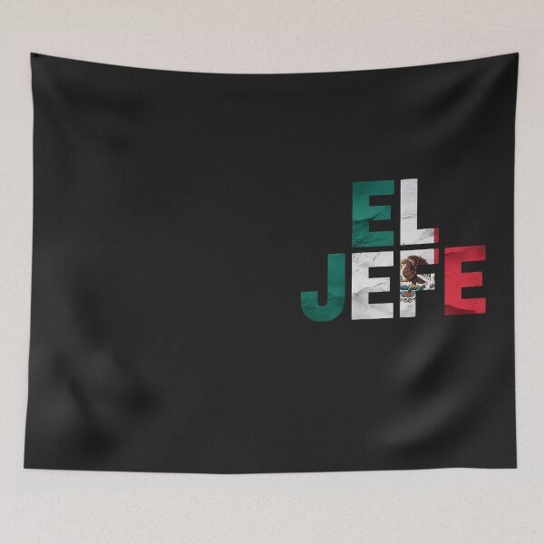Item preview, El Jefe Shirt Men Mexican Flag Dad Father Day Gift Papa designed and sold by Hofersofer.