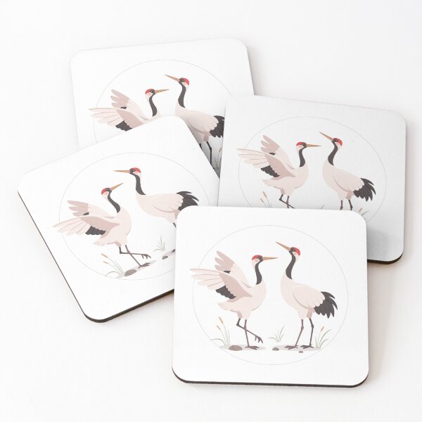 Item preview, Japanese Crane in Nature designed and sold by Azrora.