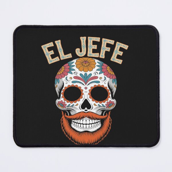 Item preview, El Jefe Skull Mexican Boss Spanish Dia De Los Muertos designed and sold by Hofersofer.