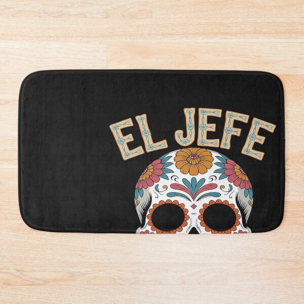 Item preview, El Jefe Cráneo Jefe Mexicano Español Día De Los Muertos designed and sold by Hofersofer.