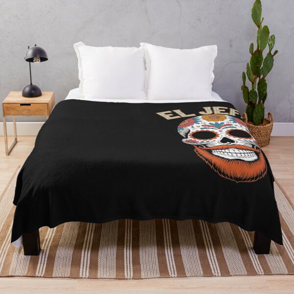 Item preview, El Jefe Skull Mexican Boss Spanish Dia De Los Muertos designed and sold by Hofersofer.