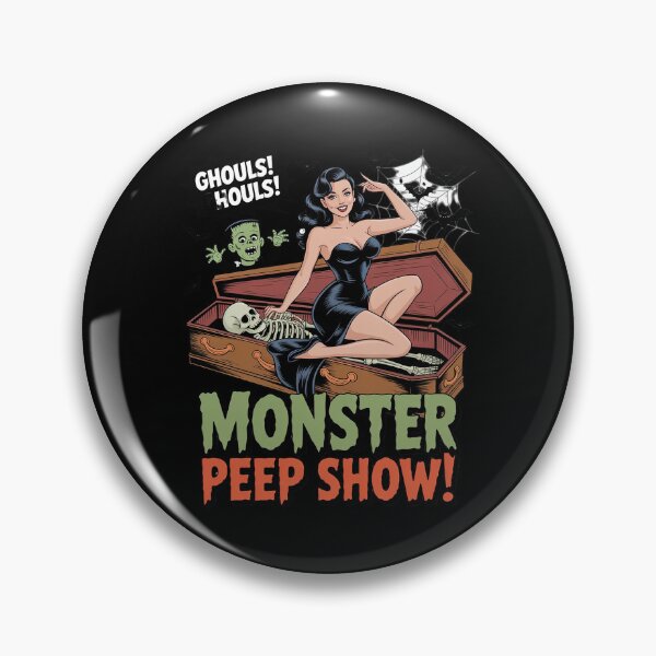 Artikelvorschau, Frankenstein Monster Liebhaber Monster Peepshow Halloween entworfen und verkauft von CultureSpec.