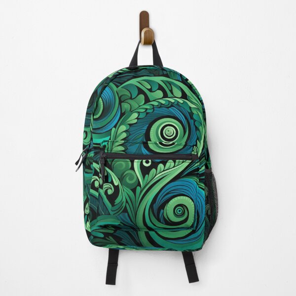 Item preview, New Zealand Māori Paua Pattern Koru Design 655 designed and sold by GrinGalore.