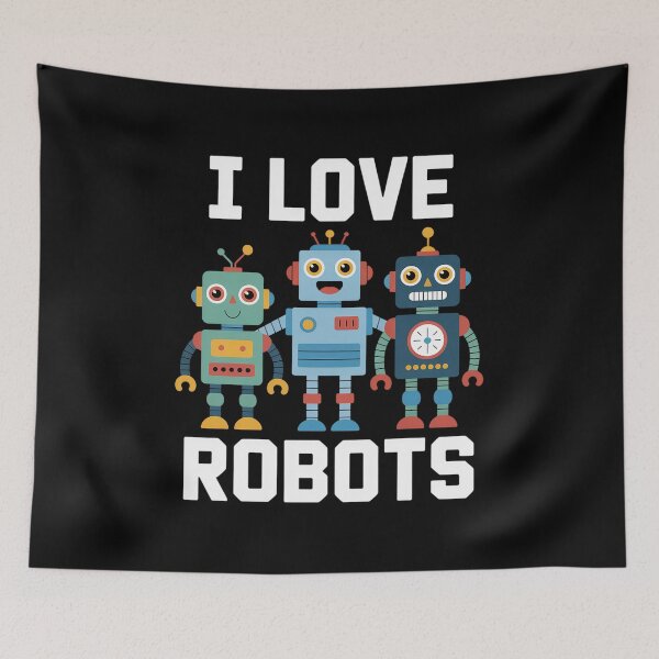 Item preview, I Love Robots Robot Lover Robotics Engineer Engineering  designed and sold by khorbiasieno.