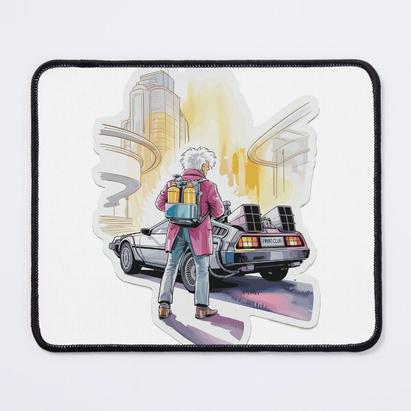 Item preview, Vintage Classic Car Delorean Art Design designed and sold by PrintCarClub.