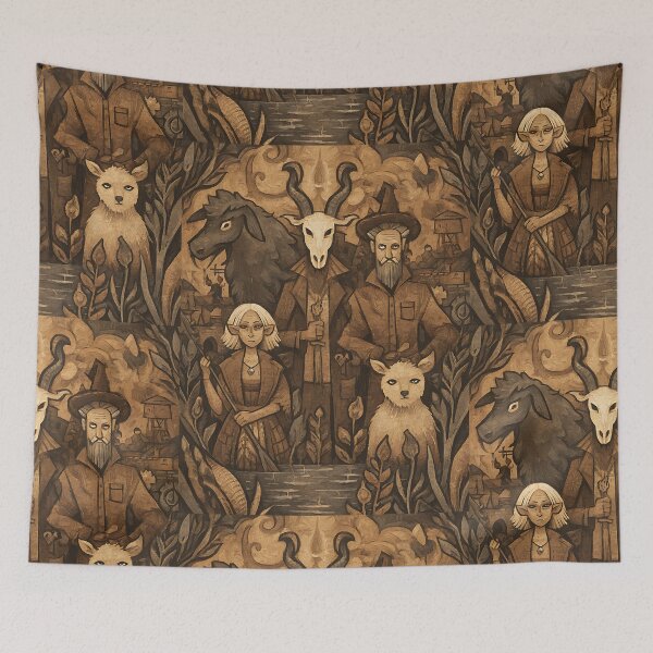 Item preview, Traditional Folklore Art Myth designed and sold by bapupa.