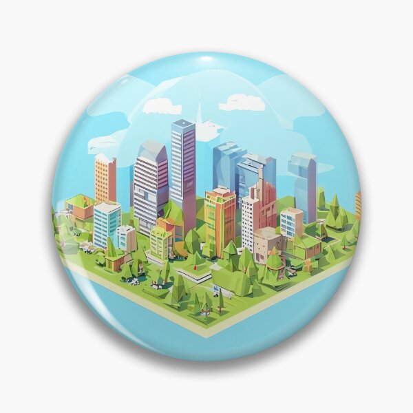 Item preview, Eco Cityscape designed and sold by ONYX Pixee.