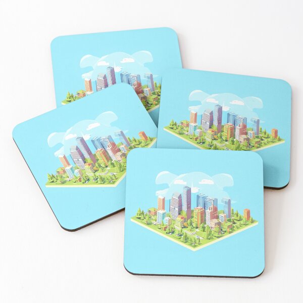 Item preview, Eco Cityscape designed and sold by ONYX Pixee.