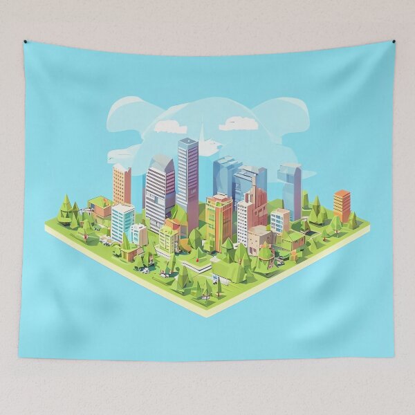 Item preview, Eco Cityscape designed and sold by ONYX Pixee.
