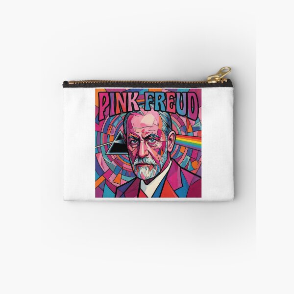 Item preview, Pink Freud – Minimal Contemporary Pun Art | Psychology & Music Parody Design designed and sold by OzzFrequency.