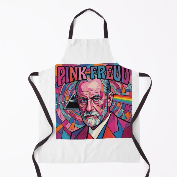 Item preview, Pink Freud – Minimal Contemporary Pun Art | Psychology & Music Parody Design designed and sold by OzzFrequency.