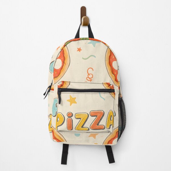 Item preview, COLORFUL ITALIAN PIZZA WALLPAPER PATTERN designed and sold by infinitearte.