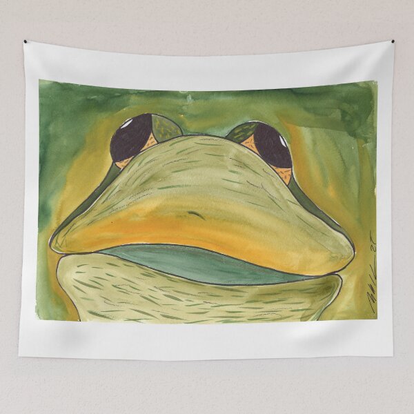 Item preview, funny Faces, Frog designed and sold by Anke‘s Bazaar.