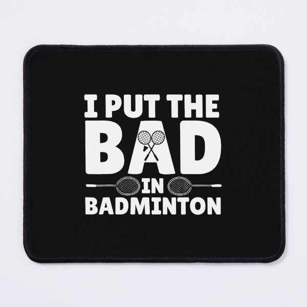 Item preview, Funny Badminton Art For Men Women Shuttlecock Sport Player designed and sold by MarianMartha.