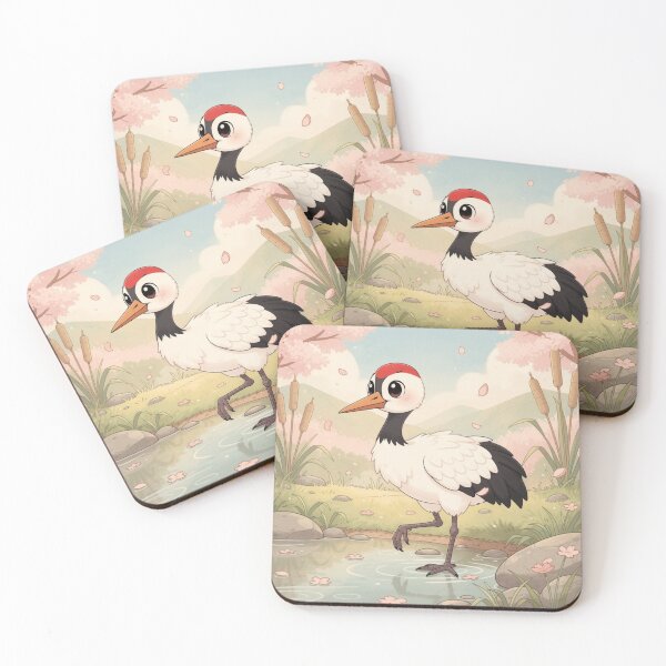 Item preview, Japanese Crane in Nature designed and sold by Azrora.