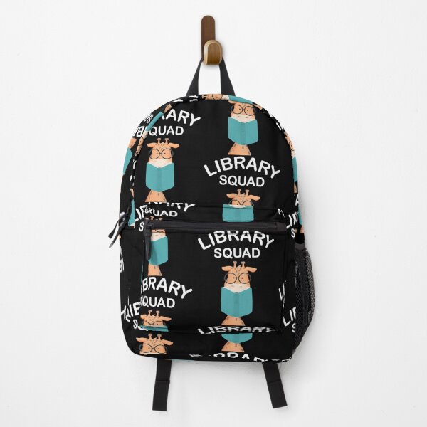 Item preview, Library Squad Reading Books Giraffe Gift designed and sold by LorraineRita.