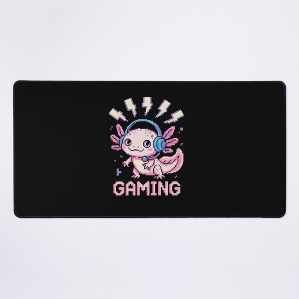 Item preview, Gamesolotl Axolotl Retro 8 Bit Video Gamer Kawaii Anime designed and sold by estellaken.