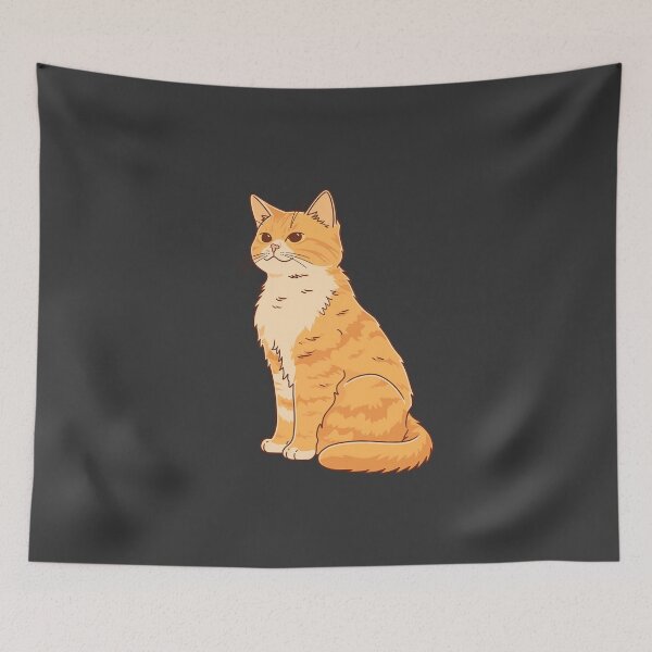 Item preview, Cute ginger tabby cat designed and sold by xiao xuans.