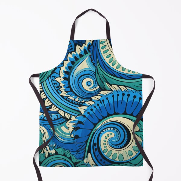 Item preview, New Zealand Māori Paua Pattern Koru Design 656 designed and sold by GrinGalore.
