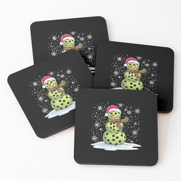 Item preview, Pickleball Snowman designed and sold by MarianMartha.