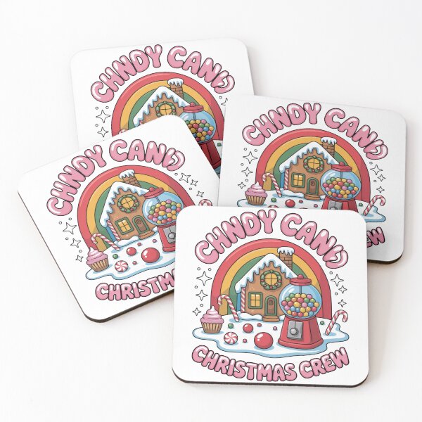 Item preview, Candy Cane Christmas Crew Gingerbread Art designed and sold by ThreadAlchemys.