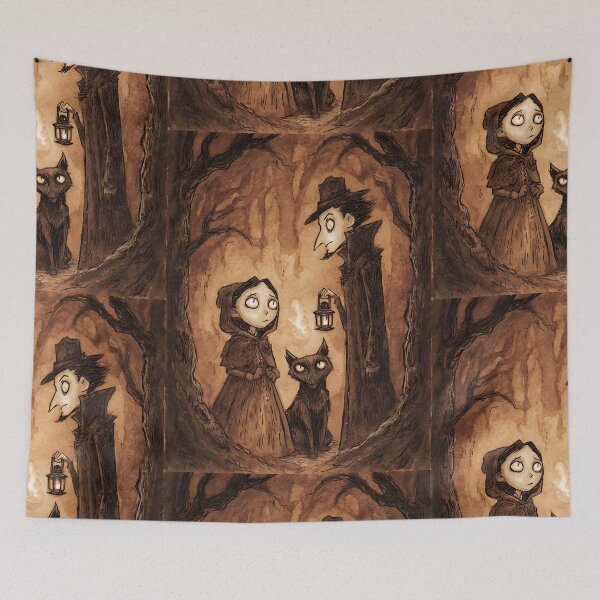 Item preview, Spooky Gothic Folklore Tales designed and sold by bapupa.