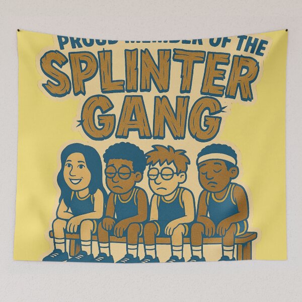 Item preview, Splinter Gang: Proud Member, Cartoon, Funny, Retro, Vintage designed and sold by Fantasy Masterpiece.