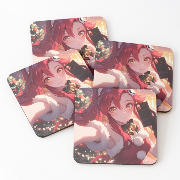 Item preview, Yoko Littner Christmas Anime Gurren Lagann Festive Warm Holiday Glow designed and sold by Raslbazola.