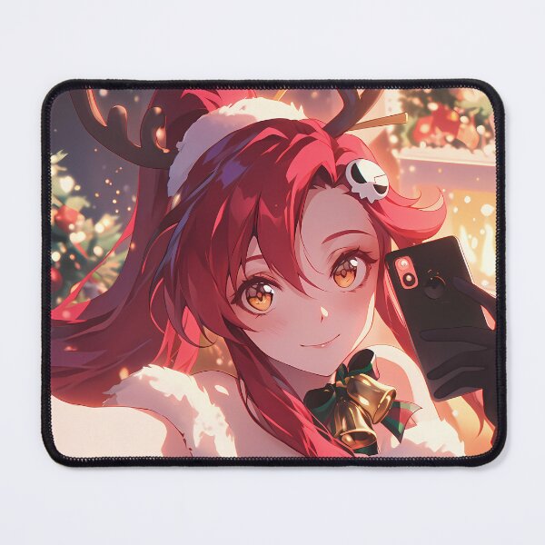 Item preview, Yoko Littner Christmas Anime Gurren Lagann Festive Warm Holiday Glow designed and sold by Raslbazola.