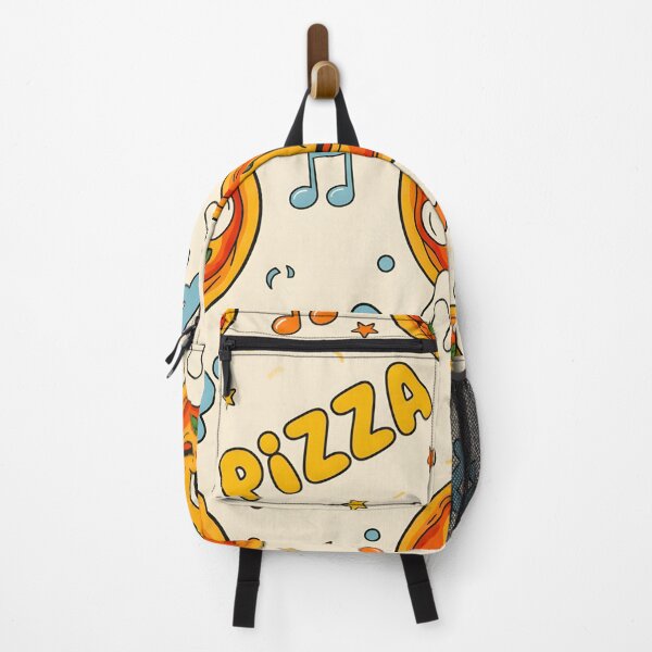 Item preview, COLORFUL ITALIAN PIZZA WALLPAPER PATTERN designed and sold by infinitearte.