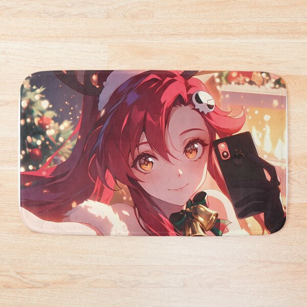 Item preview, Yoko Littner Christmas Anime Gurren Lagann Festive Warm Holiday Glow designed and sold by Raslbazola.