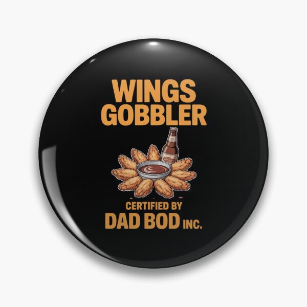 Item preview, Fried Chicken Wings Dad BOD Chicken Wing designed and sold by CultureSpec.