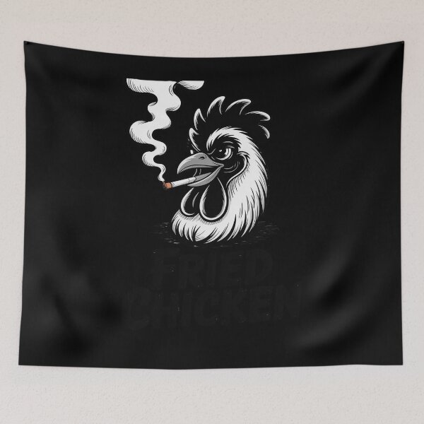 Item preview, Fried Chicken Smoking Joint Weed Lover Cannabis 420 designed and sold by CultureSpec.