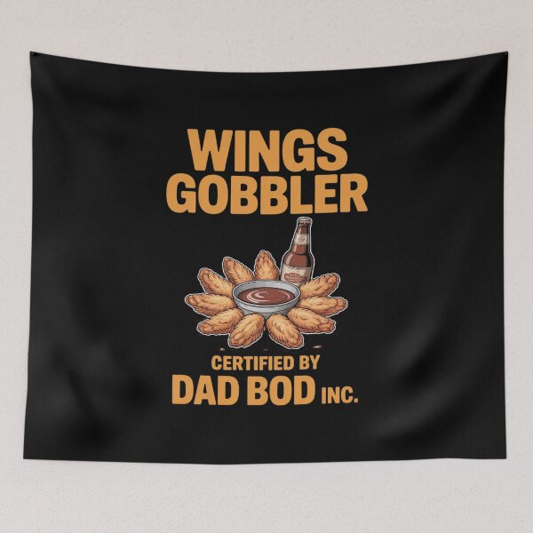 Item preview, Fried Chicken Wings Dad BOD Chicken Wing designed and sold by CultureSpec.