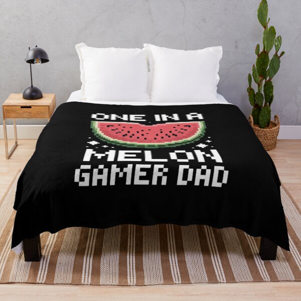 Item preview, Mens Retro Gamer Dad Gift - Funny Watermelon One In A Melon designed and sold by milanforbes.