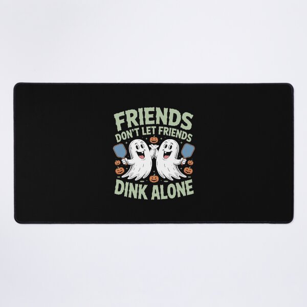 Item preview, Friends Don't Let Friends Dink Alone Halloween Pickleball designed and sold by CultureSpec.