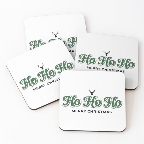 Item preview, Ho Ho Ho Merry Christmas Typography Design designed and sold by graphicnew.
