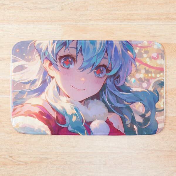 Item preview, Nia Teppelin Christmas Anime Gurren Lagann Festive Sparkle Holiday Magic designed and sold by Raslbazola.
