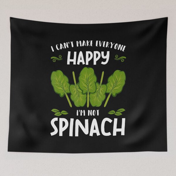 Item preview, Spinach Lover Vegan Gardener Vegetarian Farmer Vegetable designed and sold by LorraineRita.