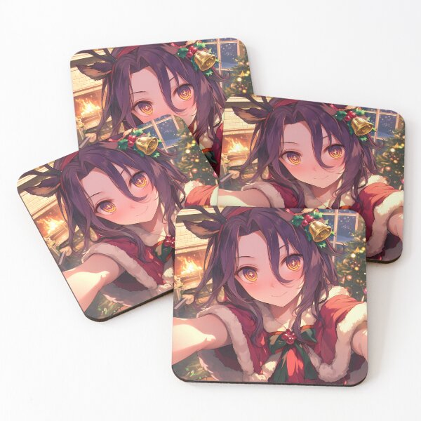 Item preview, Izuna Hatsuse Christmas Anime No Game No Life Festive Cozy Warm Holiday Glow designed and sold by Raslbazola.