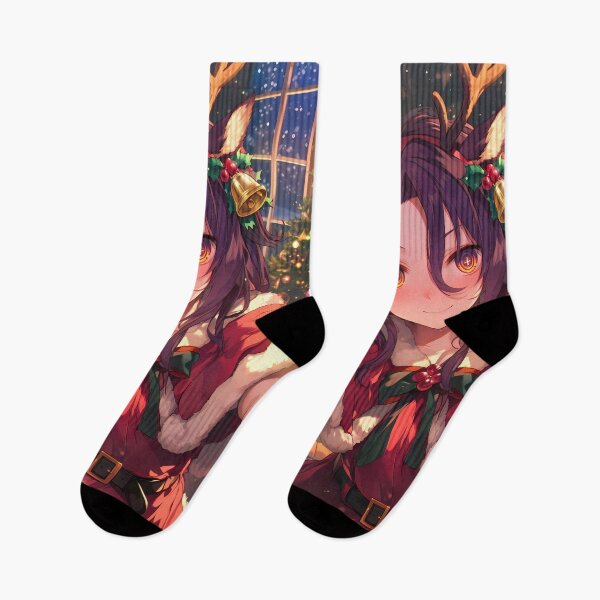 Item preview, Izuna Hatsuse Christmas Anime No Game No Life Festive Cozy Warm Holiday Glow designed and sold by Raslbazola.