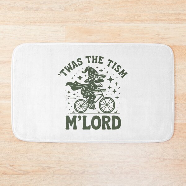 Item preview, Proud 'TWAS TISM M'LORD Frog Autism Dad Journey ASD Squad designed and sold by Stephenbaile.