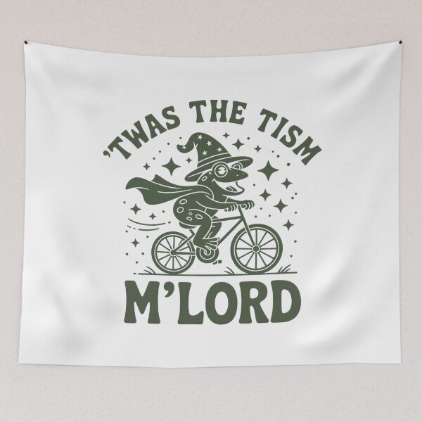 Item preview, Proud 'TWAS TISM M'LORD Frog Autism Dad Journey ASD Squad designed and sold by Stephenbaile.